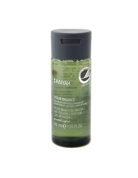 Gel de Baño Emoliente 46ml - Anyah (216Uds)