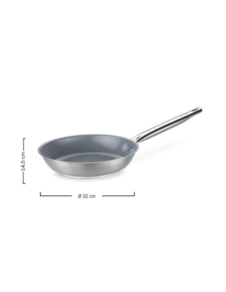 Sartén Antiadherente Inox-Pro Ceramic Ergos - Pujadas