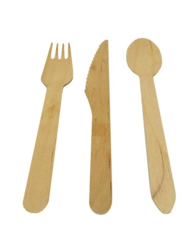 Cuchara madera 160mm (1000uds)