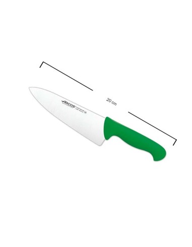 Cuchillo cocinero 20cm verde de Arcos