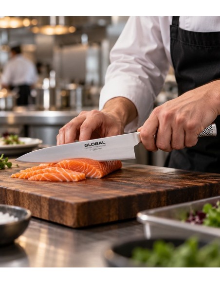 Cuchillo cocinero de Global 24cm SAIGO