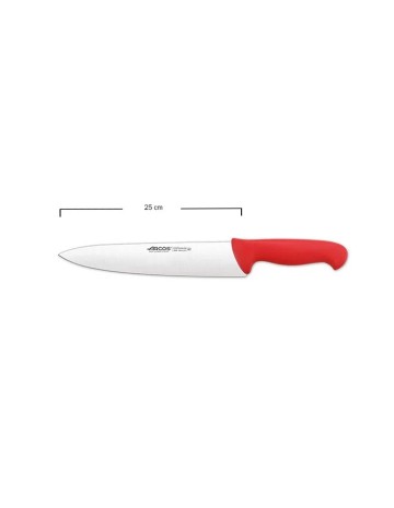 Cuchillo Cocinero rojo 25cm ARCOS 2