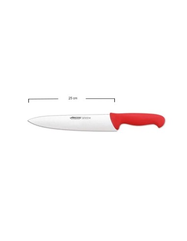 Cuchillo Cocinero rojo 25cm ARCOS