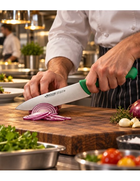 Cuchillo Cocinero verde 20cm ARCOS
