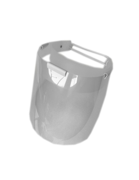 Pantalla protectora con visera