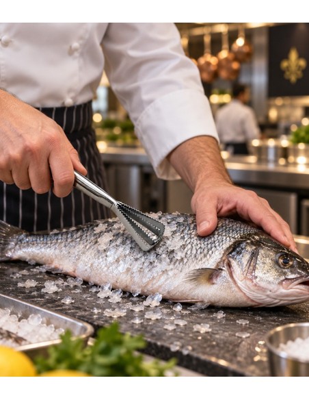 Escamador de pescado de Arcos