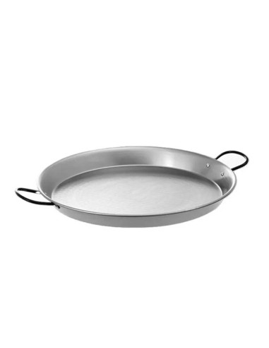 Paellera Profesional Acero Pulido