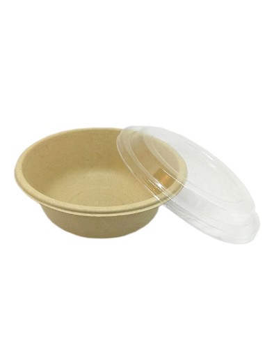 Tapa para ensaladera de bagazo