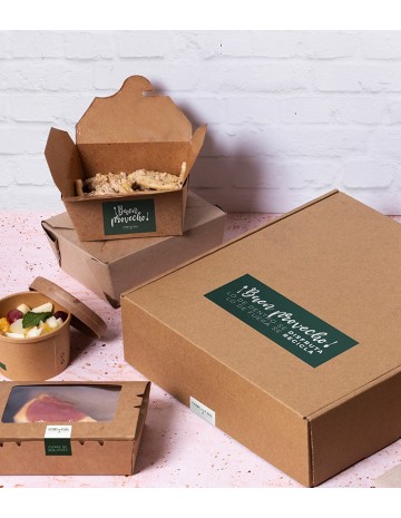 Pegatinas para caja kraft 2