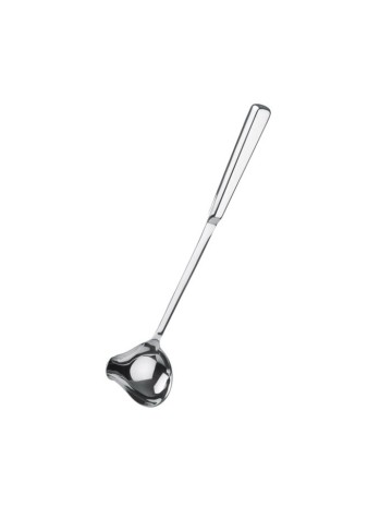 Cucharón de salsa inox brillante