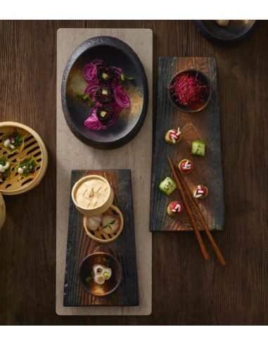 Bandeja 28x16cm "TERRA" (2uds)