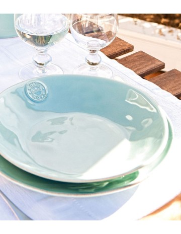 Plato de sopa Ø25cl "NOVA TURQUOISE" (6uds) 2