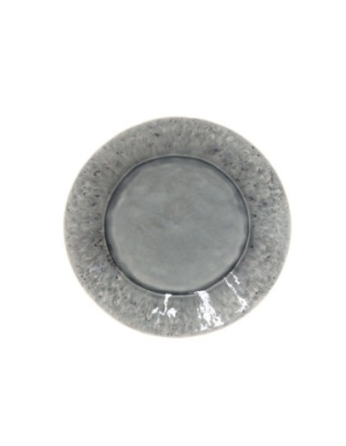Plato llano gris Ø27,9cm "MADEIRA" (6uds)