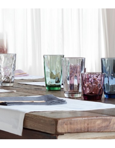 Vaso cristal 38,5cl "DIAMOND" (6uds)