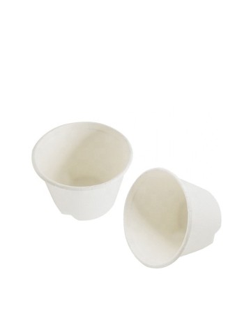 Tarrina bagazo natural 55ml miniatura catering eventos (500uds)