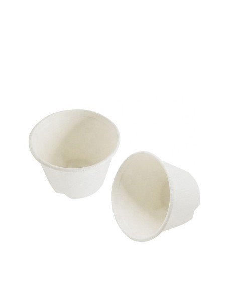 Tarrina bagazo natural 55ml miniatura catering eventos (500uds)