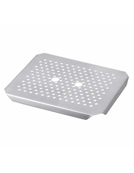 Doble fondo perforado inox GN 2/3 (6uds)