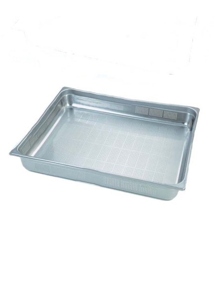 Cubeta inox perforada GN 2/1 15cm (6ud)