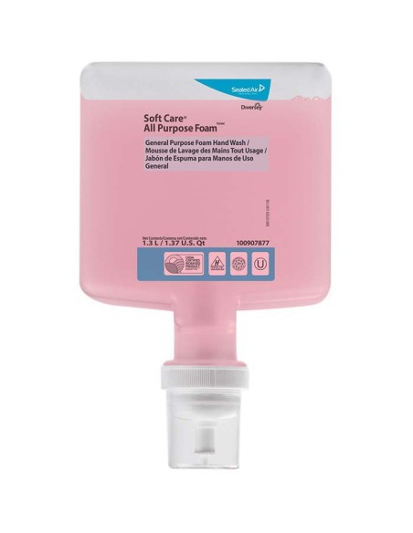 Jabón de manos Soft care all purpose foam (4x1,3L)