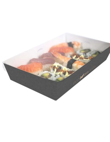 Envase Kraft con tapa antivaho