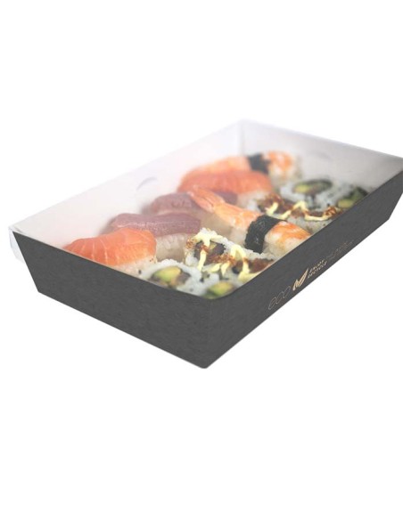 Envase Kraft con tapa antivaho