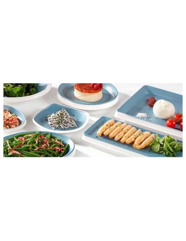 Plato llano MelaminaØ19,5x3cm Versátil (1Ud)