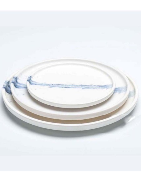 Plato llano Melamina Ø27x2,5cm Stylish (1Uds)