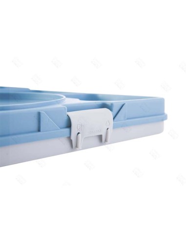 Bandeja isotérmica azul tapa+base