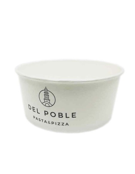 Ensaladera Kraft con Tapa 750ml (250uds)