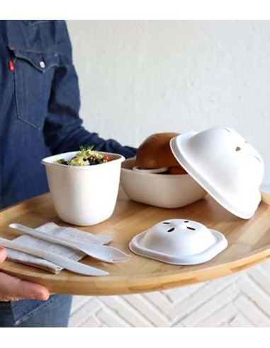 Envase EKO Burger Side 10x10x9,5 (25Uds)