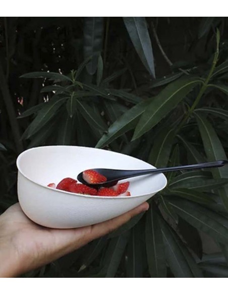 Cuchara EKO Spoon Black 17,7x4,2x1,2cm (50Uds)