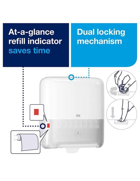 Dispensador Bobina en rollo Blanco SCA H1