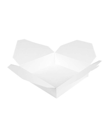 Caja americana blanca 'THEPACK' 2910ml (100Uds) 2