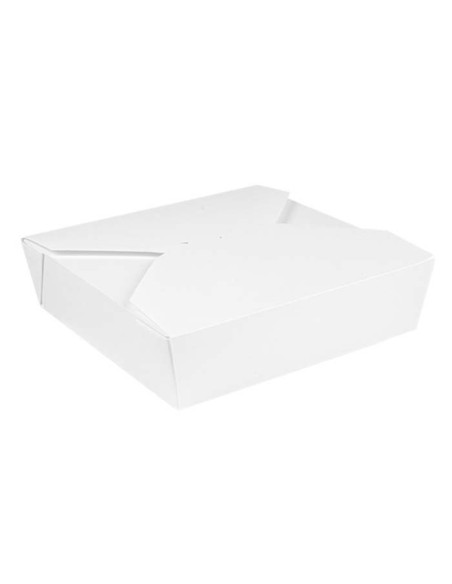 Caja americana blanca 'THEPACK' 2910ml (100Uds)