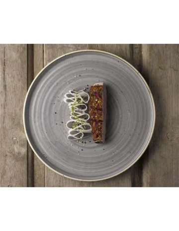 Plato coupe papercorn gris Ø21,7 (12Uds) 2