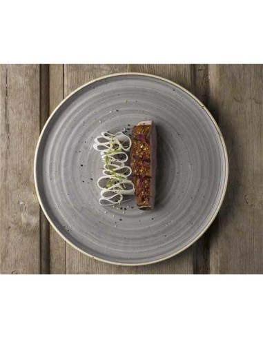 Plato coupe papercorn gris Ø21,7 (12Uds)