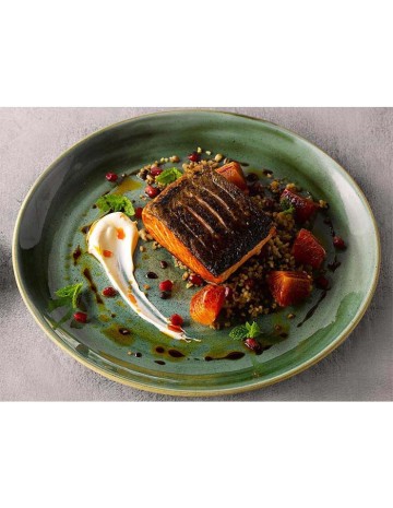 Plato coupe Ø26cm verde “EVOLVE” (12Uds) 2