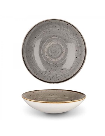 Bol coupe Ø24,8 gris “STONECAST” (12Uds) 2