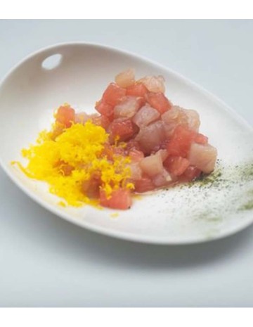 Plato Jomon S blanco 14x11x4cm (6Uds) 2