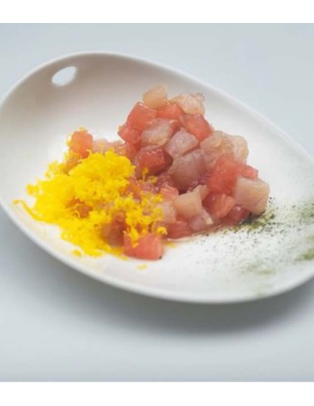 Plato Jomon S blanco 14x11x4cm (6Uds)