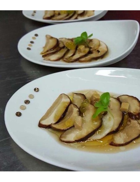 Plato Jomon S blanco 14x11x4cm (6Uds)