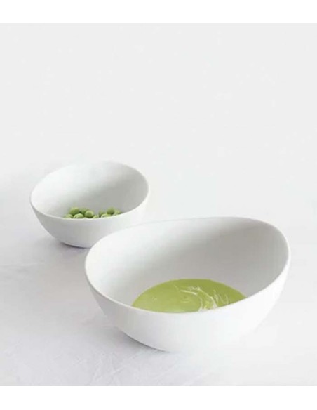 Bol helado vidriado Shell 13x13,5x6x5cm (6Uds)