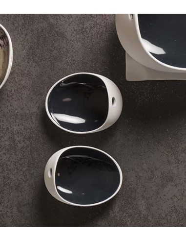 Bol mini negro Jomon 10x8x5cm (6Uds)