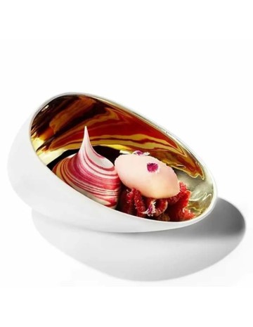 Bol oro L Jomon 18x14x9cm (4Uds) 2