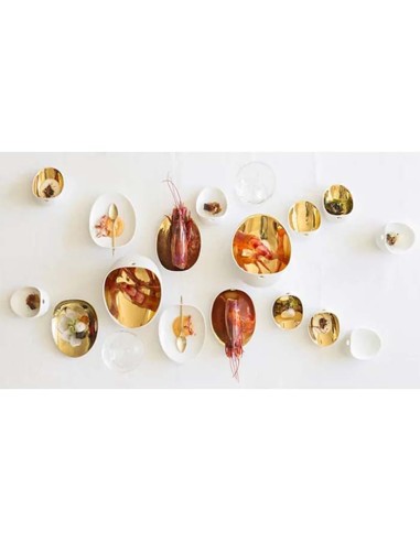 Bol oro L Jomon 18x14x9cm (4Uds)