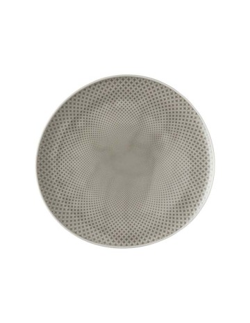 Plato llano gris perla Junto 27cm (6Uds)