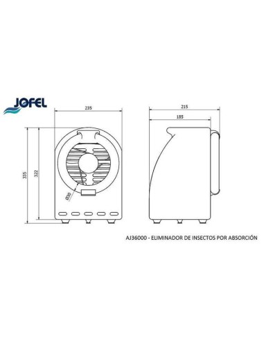 Exterminador de insectos por aspiración