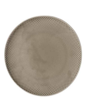 Plato llano gris perla 32cm Junto