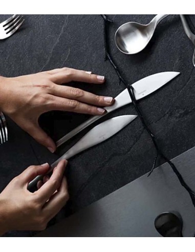 Cuchillo plata mate Rama (12Uds)