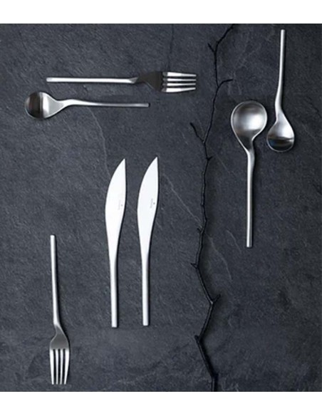 Cuchillo plata mate Rama (12Uds)